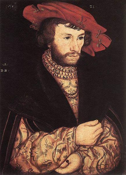 Lucas Cranach Portrait of a Young Man China oil painting art